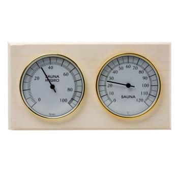 Термогигрометр для бани биметаллический