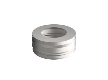 Заглушка с отверстием, ф 150х200, Оц/0,5мм, Н