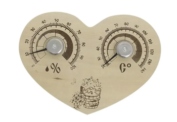 Термогигрометр Станция банная Сердце СБО-3ГТ