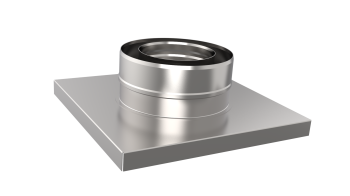 Переходник с кир 380х380-ф 150х220, AISI 439/1,0мм, (К)