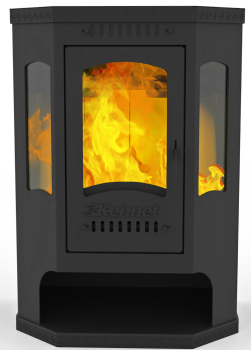 (С/П)Печь-камин Kennet Антей три стекла 10кВт