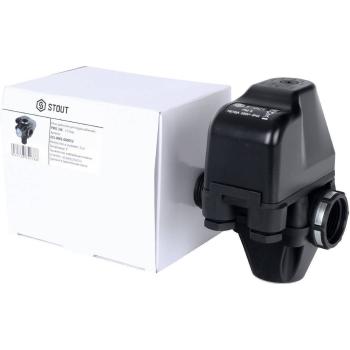 Реле давления для водоснабжения STOUT со встроенным манометром PM5-3W, 1-5 бар с/п