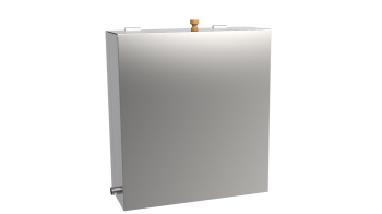 Бак навесной "Жара"  45л, 500х480х190, AISI 439/1,0мм, Лев.