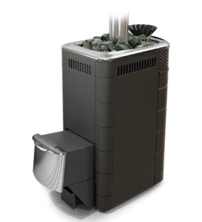 Печь банная ТМФ Гейзер XXL 2017 Inox ДН ЗК антрацит