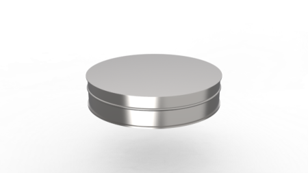 Заглушка глухая, ф 310, AISI 439/0,5мм, Н, риф