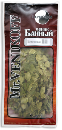 Веник Mr. Venikoff березовый в упаковке