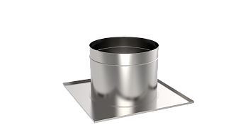 Декоративный ППУ КрХ, ф 140, AISI 439/Оц, 0,5мм/0,5мм