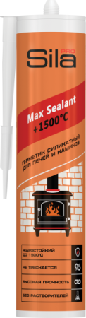 Герметик Sila PRO Max Sealant,1500, для печей, 280мл (12)