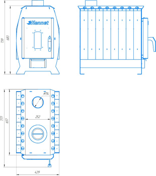 Габариты Ария 200