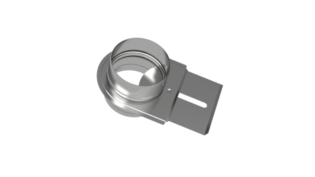 Шибер-задвижка ф 120, AISI 439/1,0мм