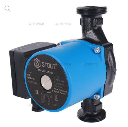 Насос циркуляционный STOUT 25/60-180 с/п
